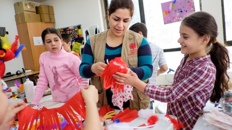 Caritas International BelgiqueDessinons ensemble un avenir aux enfants réfugiés au Liban