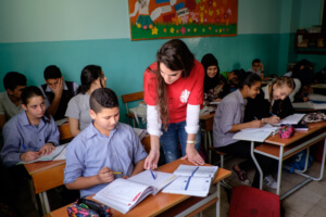 Caritas International België 250.000 vluchtelingenkinderen in Libanon gaan niet terug naar school