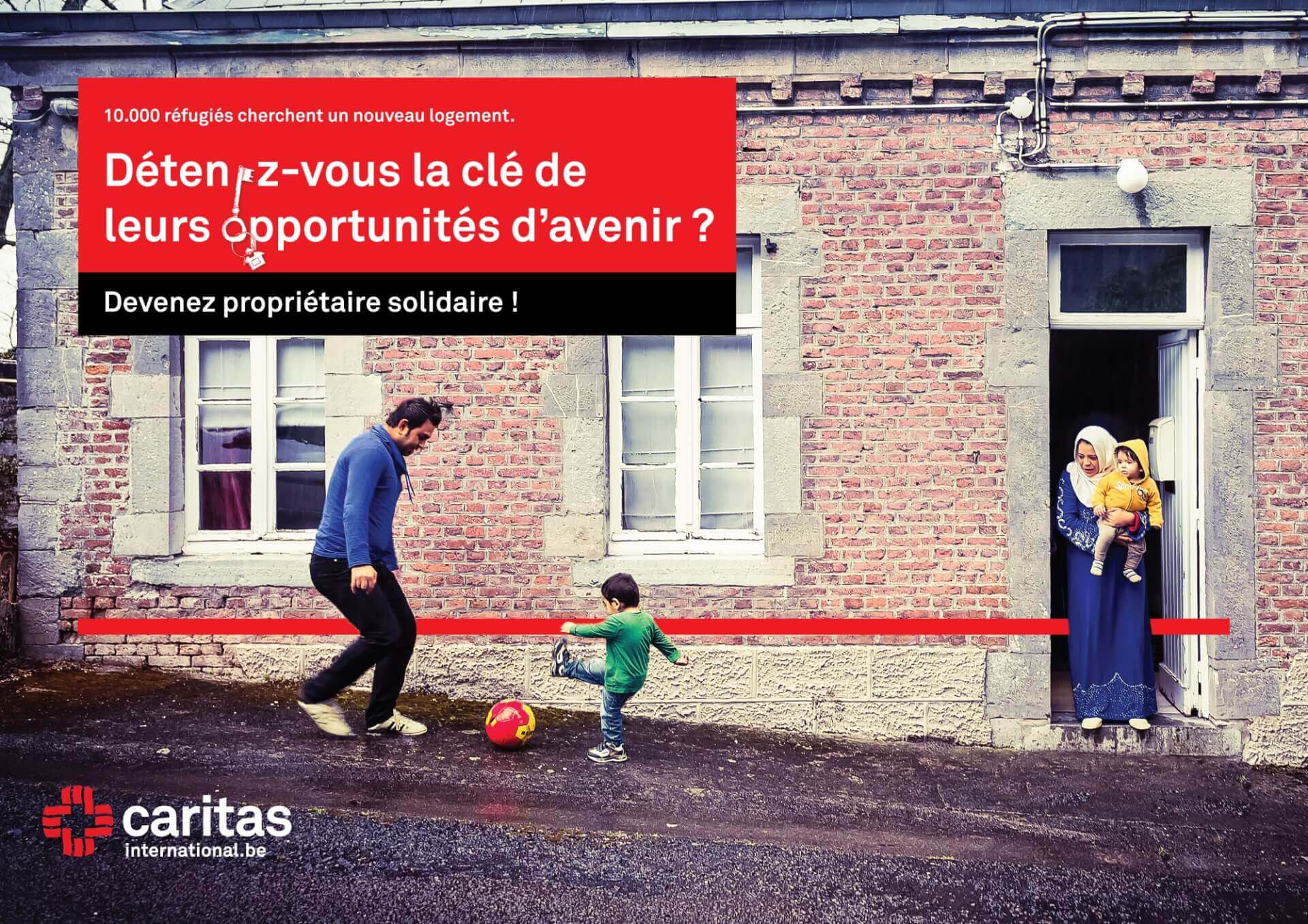 Caritas International Belgique 10.000 réfugiés cherchent un nouveau logement
