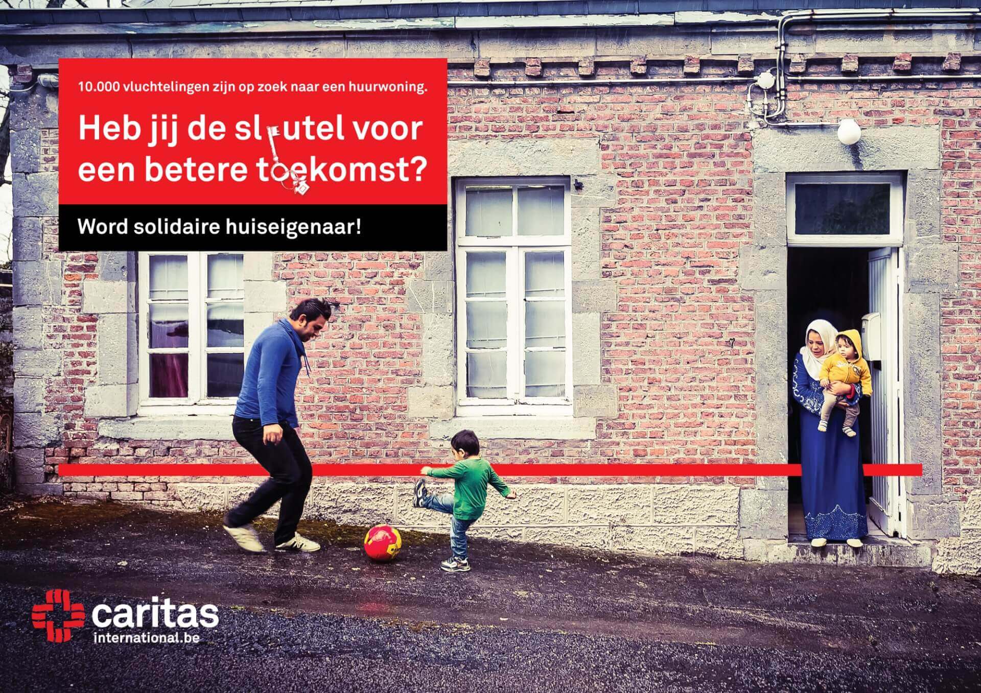 Caritas International België 10.000 vluchtelingen zoeken een huurwoning
