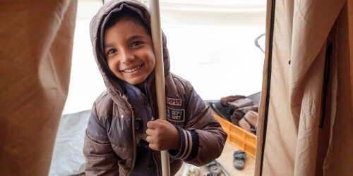 Caritas International Belgique Êtes-vous prêt à aider un réfugié à se loger ?