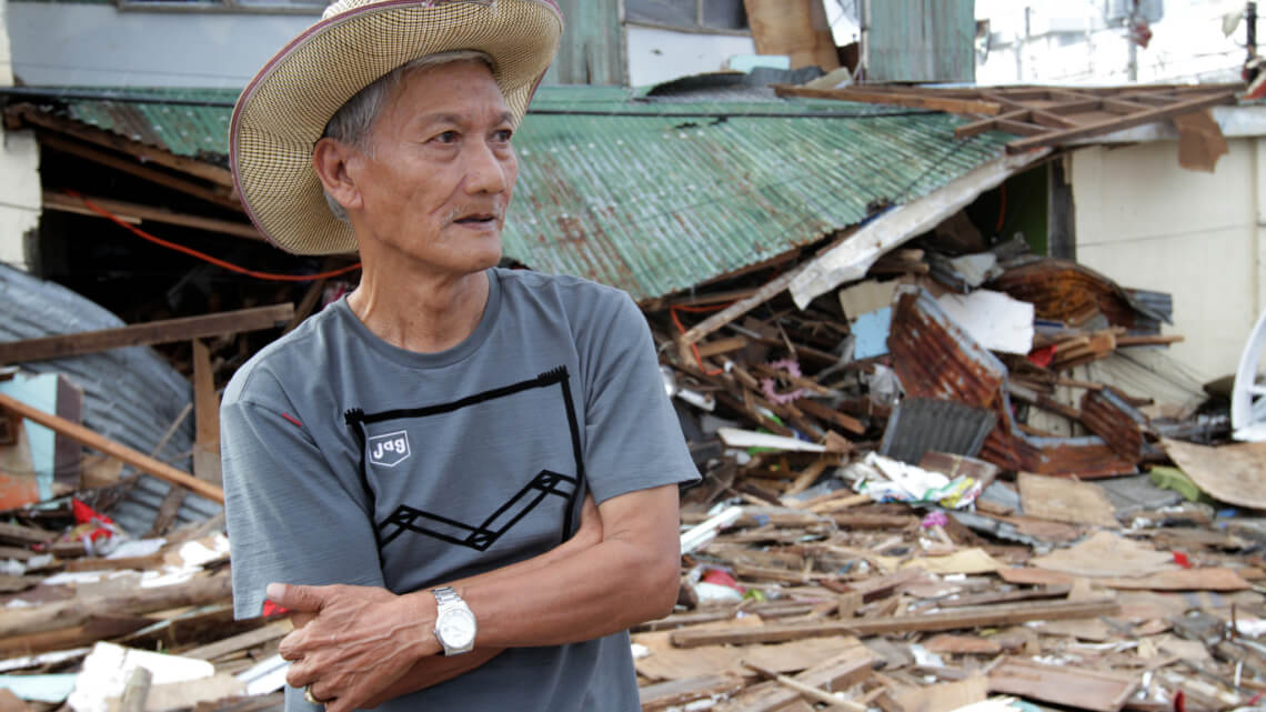 Caritas International Belgique Typhon Haiyan : trois mois plus tard