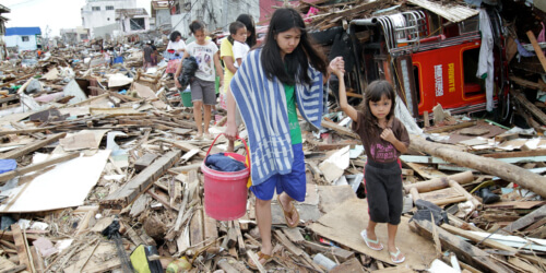 Caritas International Belgique Typhon Haiyan : trois mois plus tard