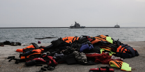 Caritas International Belgium Boats are still arriving daily to the Greek Islands