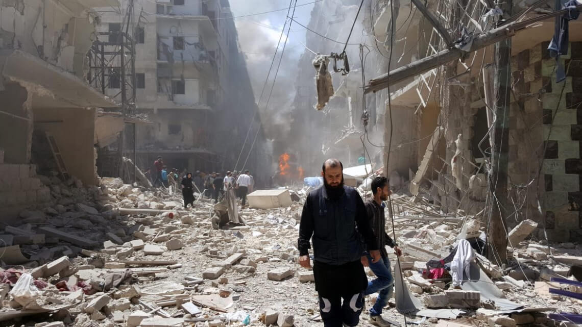 Caritas International België Ooggetuigenverslag uit Aleppo