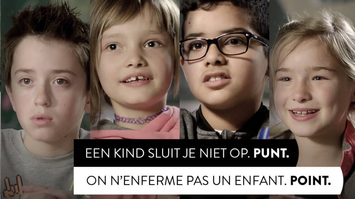 Caritas International Belgium As from this year, our country will once again lock up children
