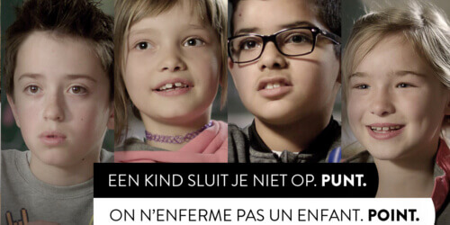 Caritas International België Een kind sluit je niet op. Punt.