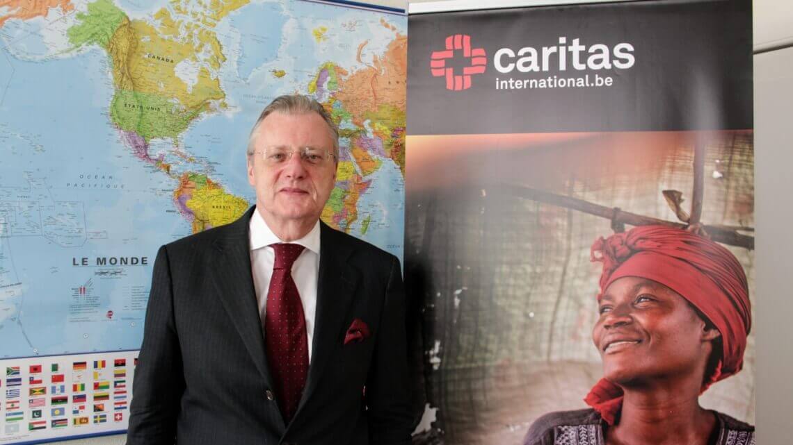 Caritas International Belgique Décès de M. Frank De Coninck, président de Caritas International