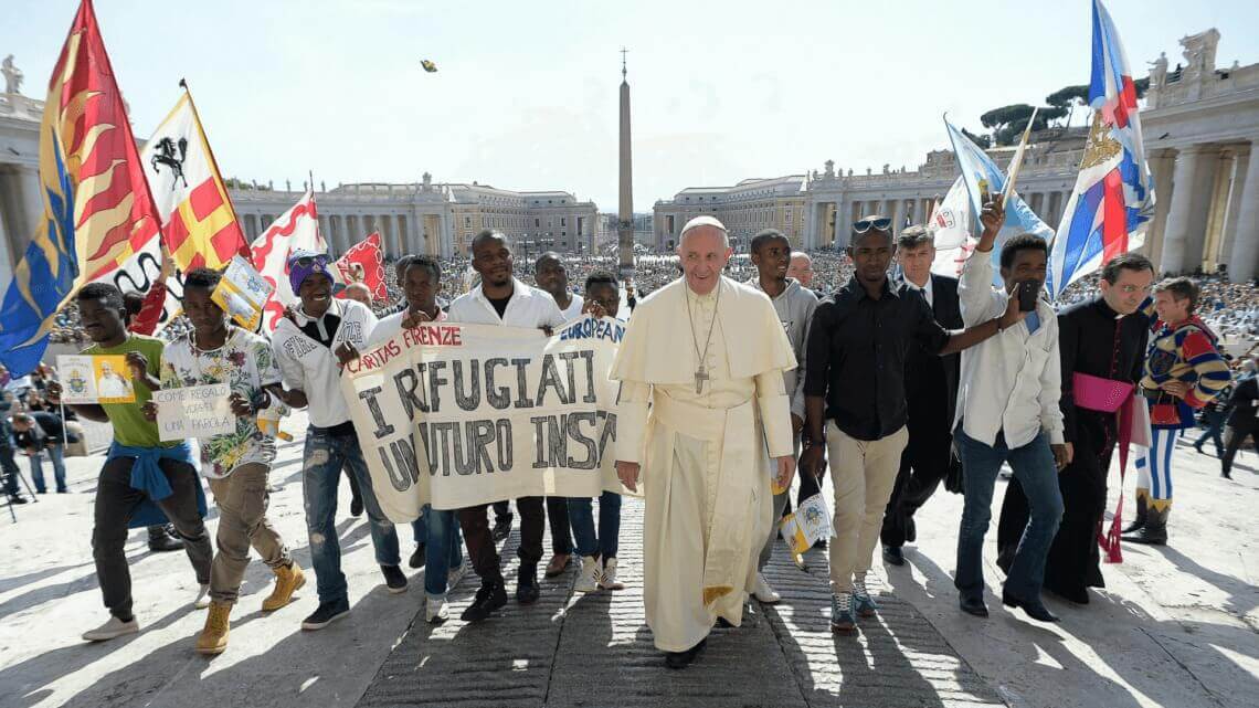 Caritas International Belgique Le Pape François et Caritas lancent la campagne mondiale « Partager le chemin »