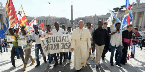 Caritas International België Paus Franciscus en Caritas lanceren de wereldwijde campagne « Samen op weg »