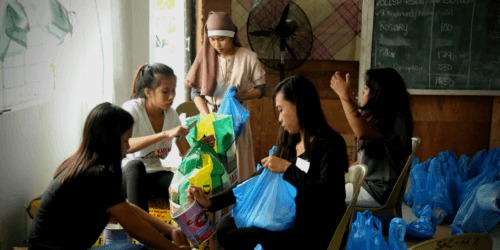 Caritas International Belgique Caritas sur le terrain aux côtés des victimes du typhon Mangkhut