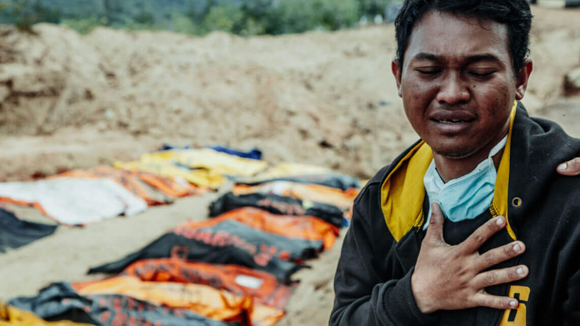 Caritas International België Zware aardbevingen en tsunami treffen Indonesië