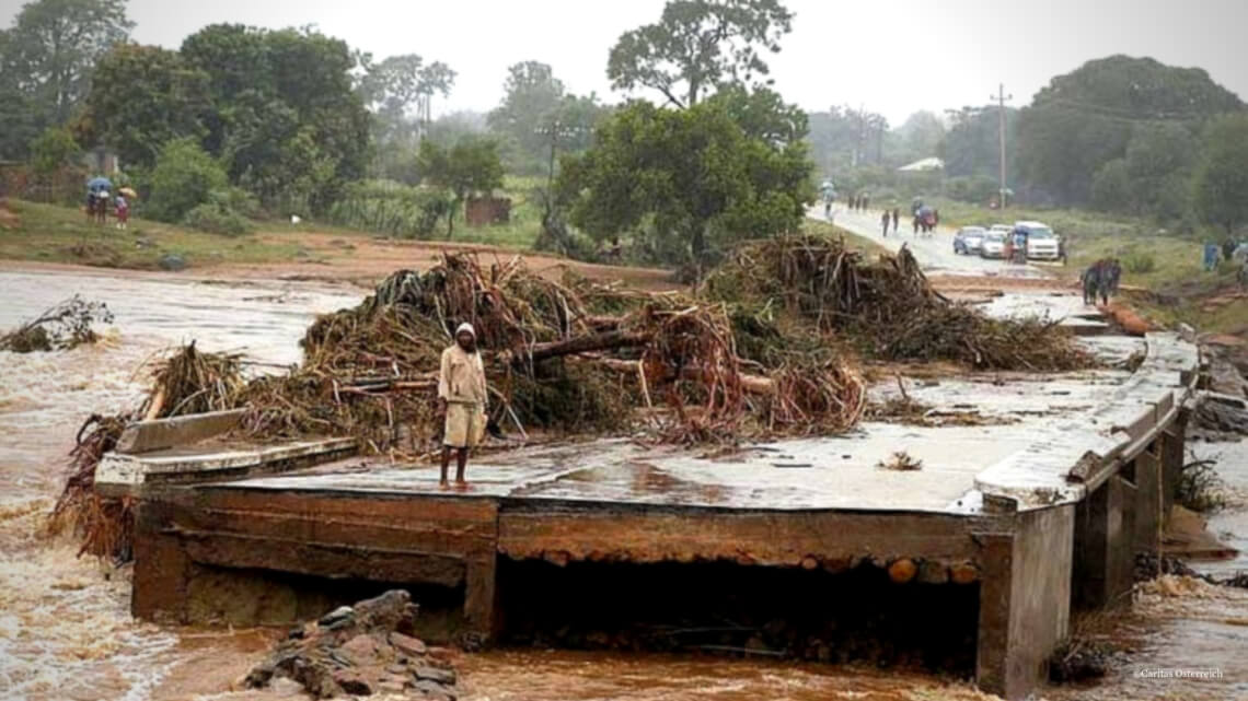 Caritas International België Cycloon Idai verwoest grote delen van Mozambique, Zimbabwe en Malawi