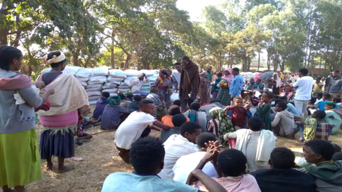 Caritas International Belgique Aide humanitaire aux personnes réfugiées venues d’Éthiopie