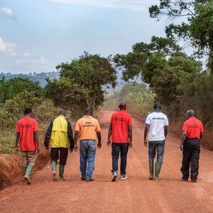 Caritas International België De boerenbevolking in Burundi en de klimaatopwarming