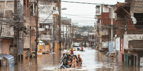 Caritas International België Brazilië: noodhulp voor slachtoffers overstromingen