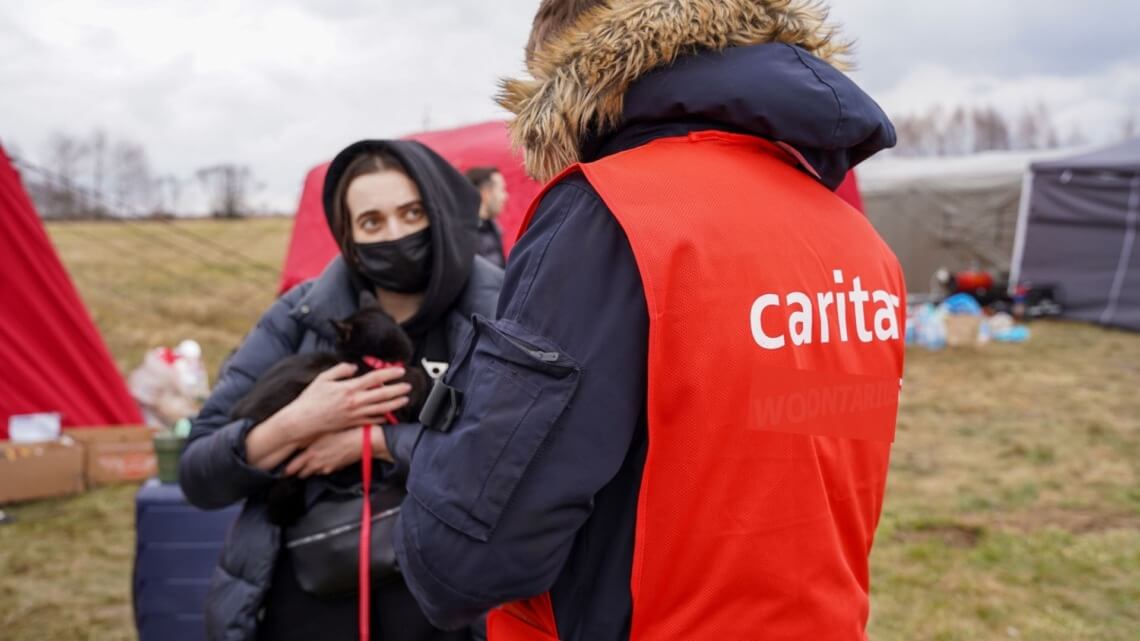 Caritas International België Caritas International België maakt 80.000 euro extra vrij voor slachtoffers van Oekraïnecrisis