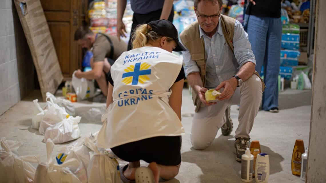 Caritas International België Zes maanden oorlog in Oekraïne