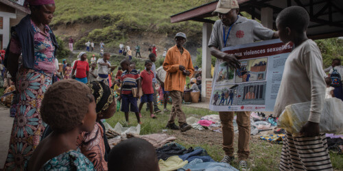 Caritas International België Lokale comités helpen vrede te versterken in Zuid-Kivu