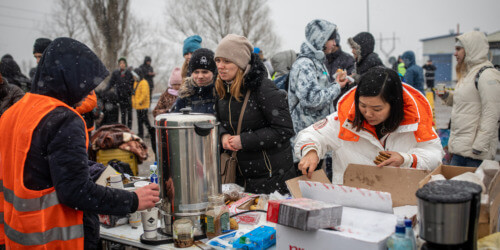 Caritas International België Deze winter wordt het bitter koud in de kapotgeschoten huizen in Oekraïne