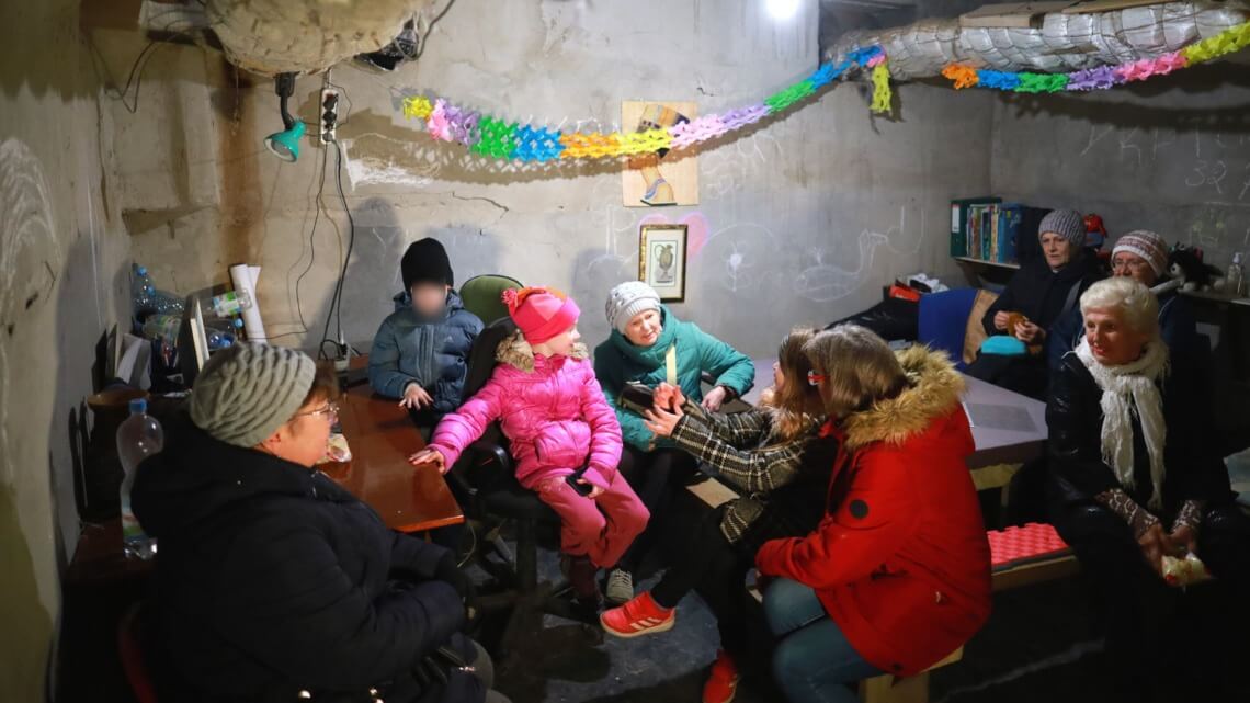 Caritas International Belgique Ukraine : survivre dans des caves glaciales