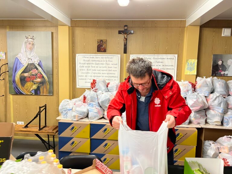 Caritas International België “In onze centra [in Slovakije] bereiken we zo’n 50.000 Oekraïense vluchtelingen”