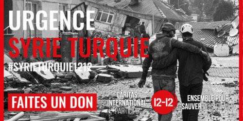 Caritas International Belgique Le Consortium 12-12 lance l’appel « Urgence Syrie Turquie »