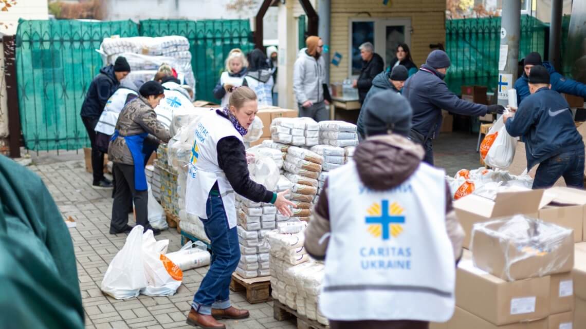 Caritas International België Eén jaar oorlog in Oekraïne: “Iedereen wil vooral vrede”