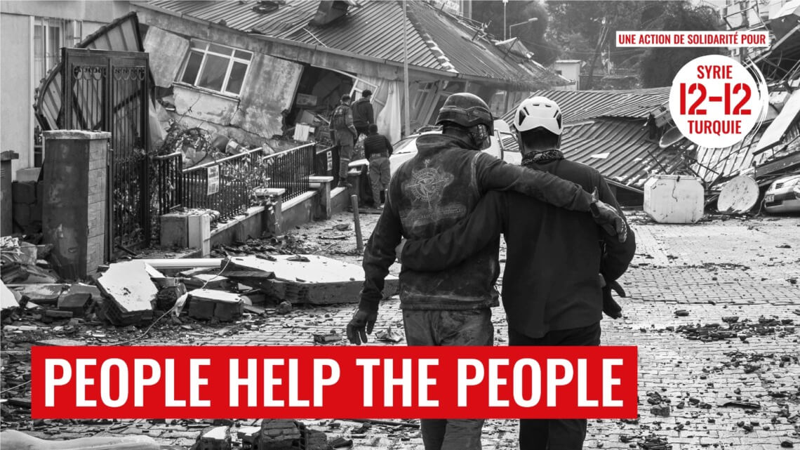 Caritas International Belgique Lundi 6 mars : rejoignez la journée de solidarité pour les victimes des tremblements de terre Syrie-Turquie