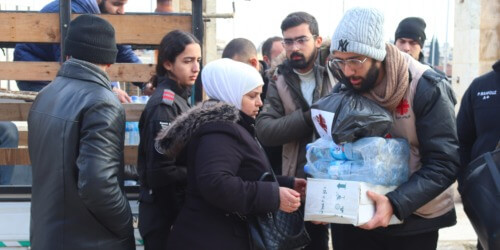 Caritas International België Bushra, na de aardbeving in Syrië: “Ons huis zit nu vol scheuren” 