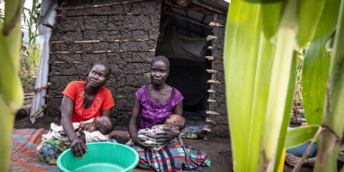 Caritas International België Ondervoeding en onveiligheid: Congolese vrouwen proberen in Oeganda te overleven