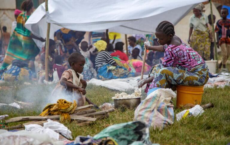 Caritas International Belgique Aidez les familles congolaises réfugiées à survivre au Burundi