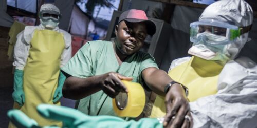 Caritas International België Ebola in DR Congo: Caritas blijft zich inzetten nu de epidemie zich verder verspreidt