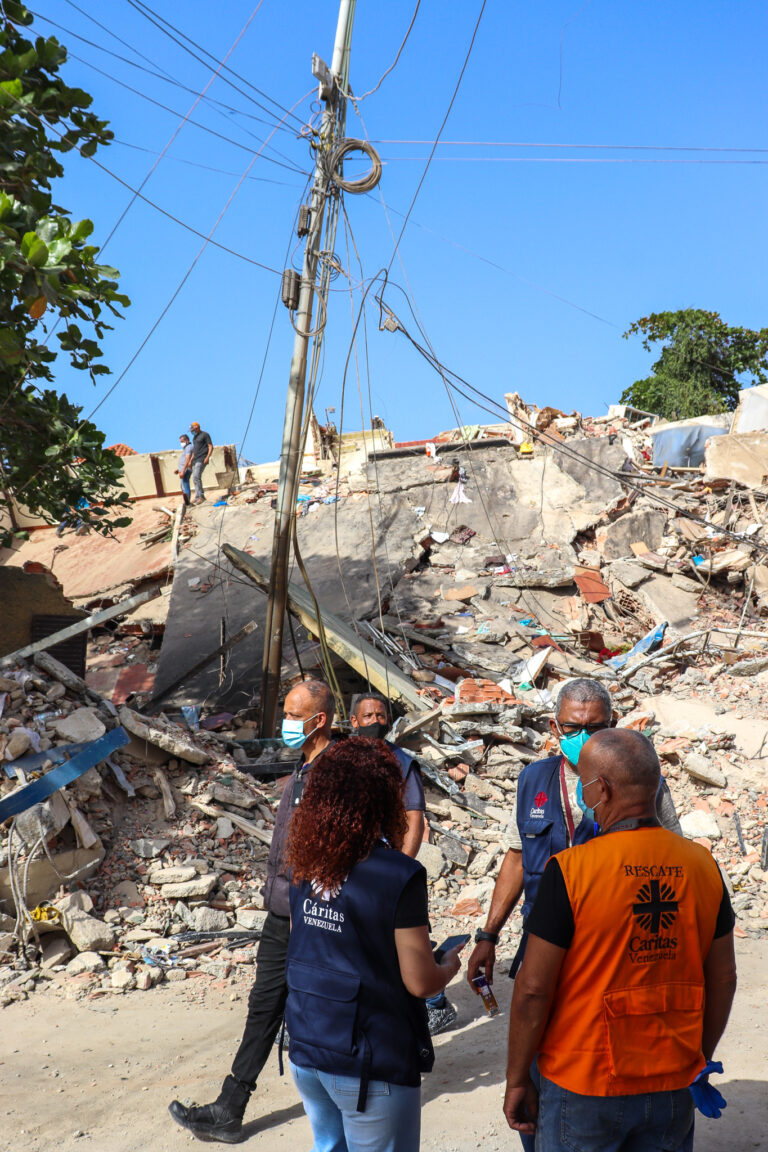 Caritas International Belgium After the earthquakes, Venezuela faces major challenges