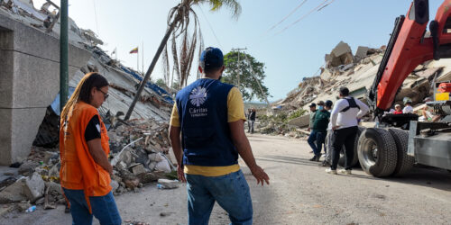 Caritas International Belgique Après les séismes, le Venezuela fait face à une catastrophe dans un pays déjà fragilisé