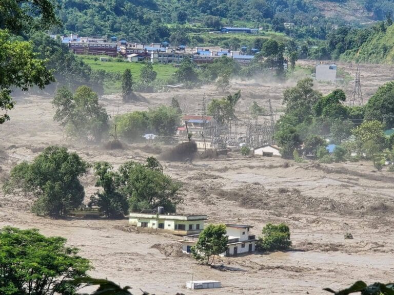 Caritas International Belgium Floods in Nepal: aid efforts take shape as communities remain cut off