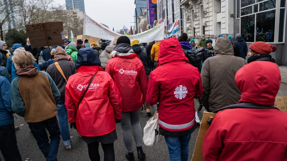 Caritas International Belgique Climat : Caritas marche pour un avenir juste